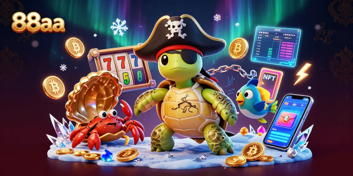 Experience thrilling gameplay at 88aa with vibrant characters and casino elements in a dynamic 3D scene.