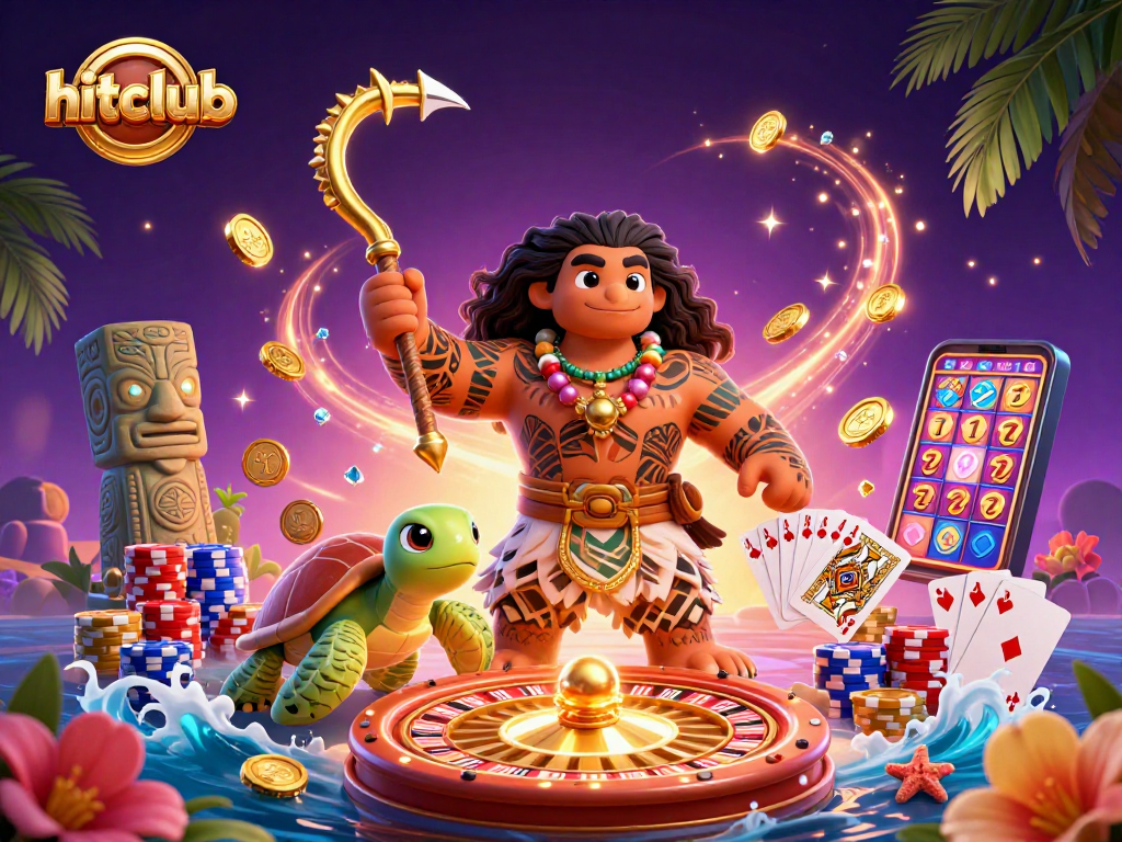 Experience the exciting world of hitclub casino with vibrant characters and dynamic gaming elements.