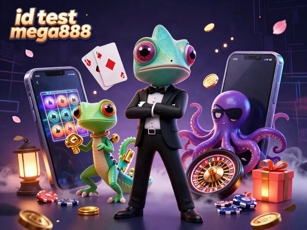 Engage with exciting spins and wins at id test mega888 in this vibrant digital casino scene.