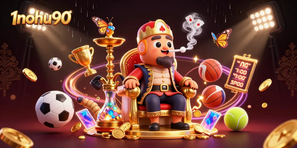 Engage with 1nohu90's vibrant casino experience featuring dynamic sports elements and magical designs.