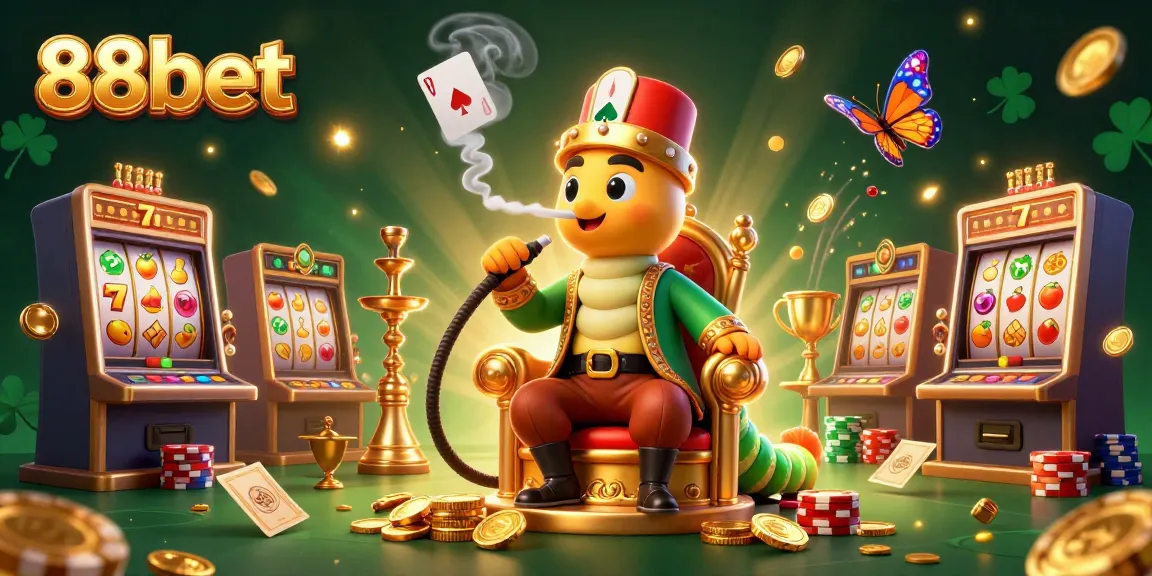 Experience the thrill of 88bet with vibrant 3D characters and slots, capturing the essence of casino excitement.