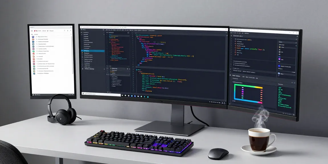 gi8ee software development workspace featuring modern coding technology, AI tools, and cloud solutions.