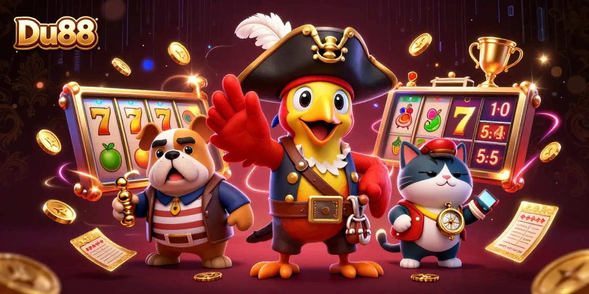 Engage with the captivating gaming adventure at Du88, where luck meets strategy in a vibrant casino scene.