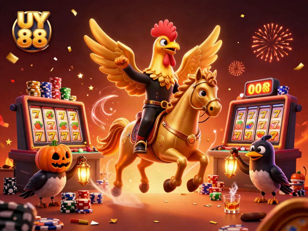 Experience the thrill of UY 88 with captivating slot games and a vivid casino atmosphere.