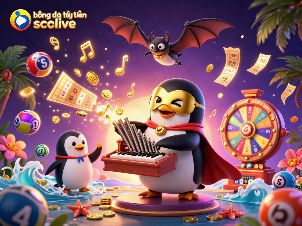 bóng đá trực tuyến socolive showcases a dynamic 3D casino scene with vibrant colors and engaging elements.